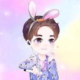 手繪動漫明星圖片,手繪描繪的夢幻形象